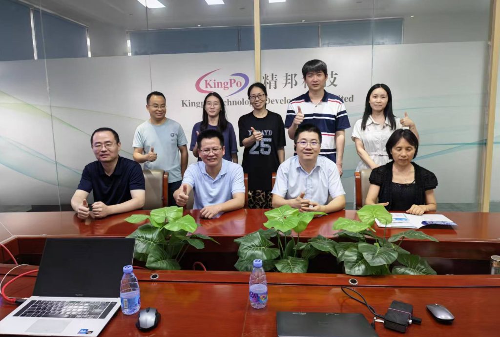 Dongguan City University and KingPo school enterprise cooperation for high-end testing instrument talent development Caption: Dongguan City University School of Urban Construction and Intelligent Manufacturing visited KingPo Technology Development Limited to discuss deeper school-enterprise cooperation