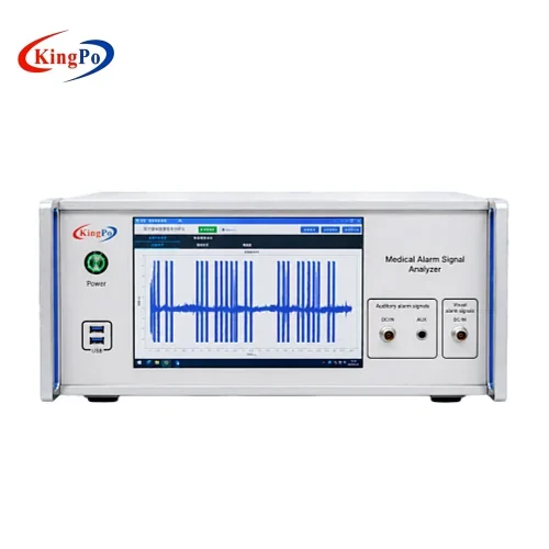 IEC 60601-1-8 Medical Alarm Signal Analyzer for auditory and visual alarm testing of medical equipment – KingPo