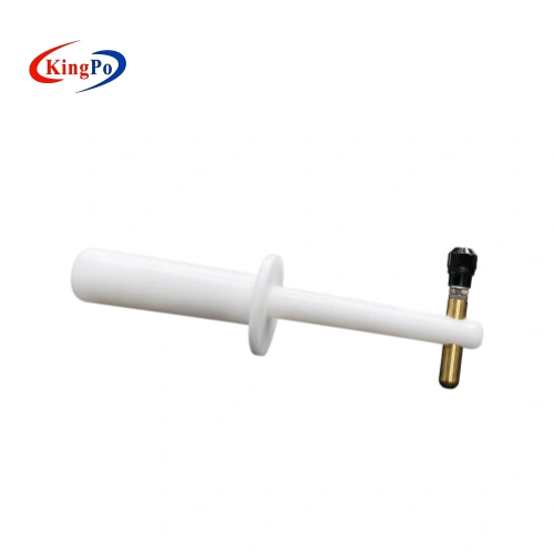 Front view of IEC 60601-2-3 Figure 201.102 Test Probe showing the insulating handle and metal probe tip