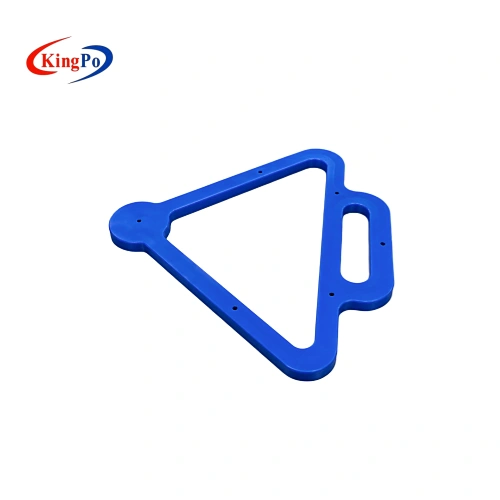 Angled view of IEC 80601-2-89 Figure CC.1 Wedge Tool for wedge-shaped opening evaluation
