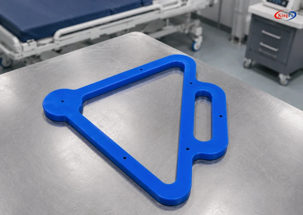 IEC 80601-2-89 Wedge Tool used in laboratory for medical bed entrapment testing