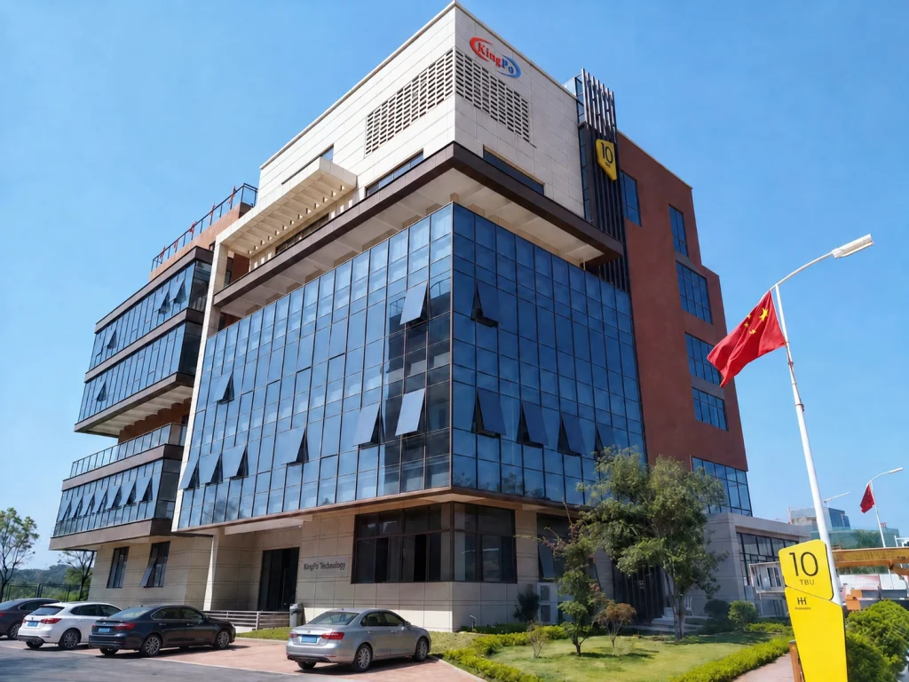 Why Laboratories Choose KingPo for IEC and ISO Testing Equipment 1 Exterior view of the KingPo office building