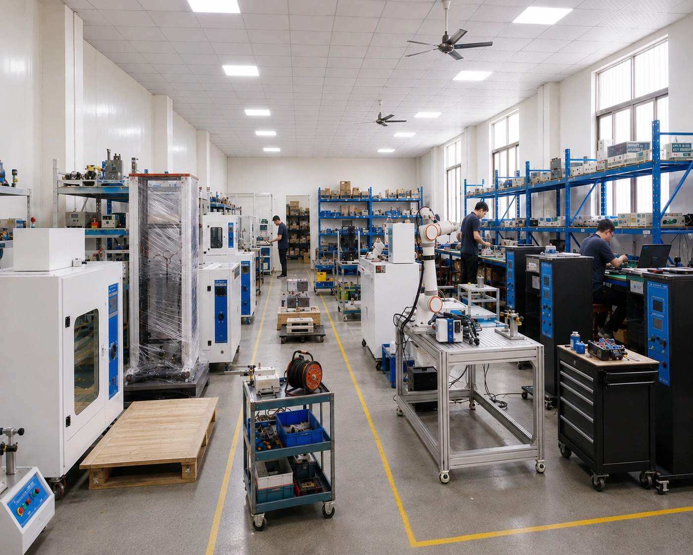 About us 21 KingPo industrial workshop main production and testing area