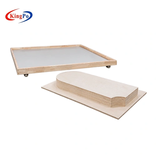 UL 1017 floor cleaning appliance test fixture set for vacuum cleaner and floor sweeper test setup