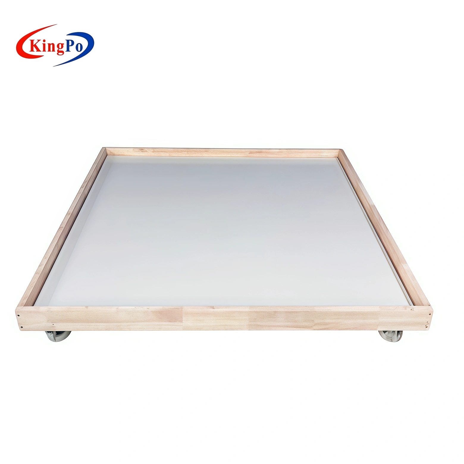 UL 1017 Section 7.2.8 Test Frame with polished composition-tile floor for flooul-1017-figure-7-1-checkerboard-step-and-baser cleaning appliance testing