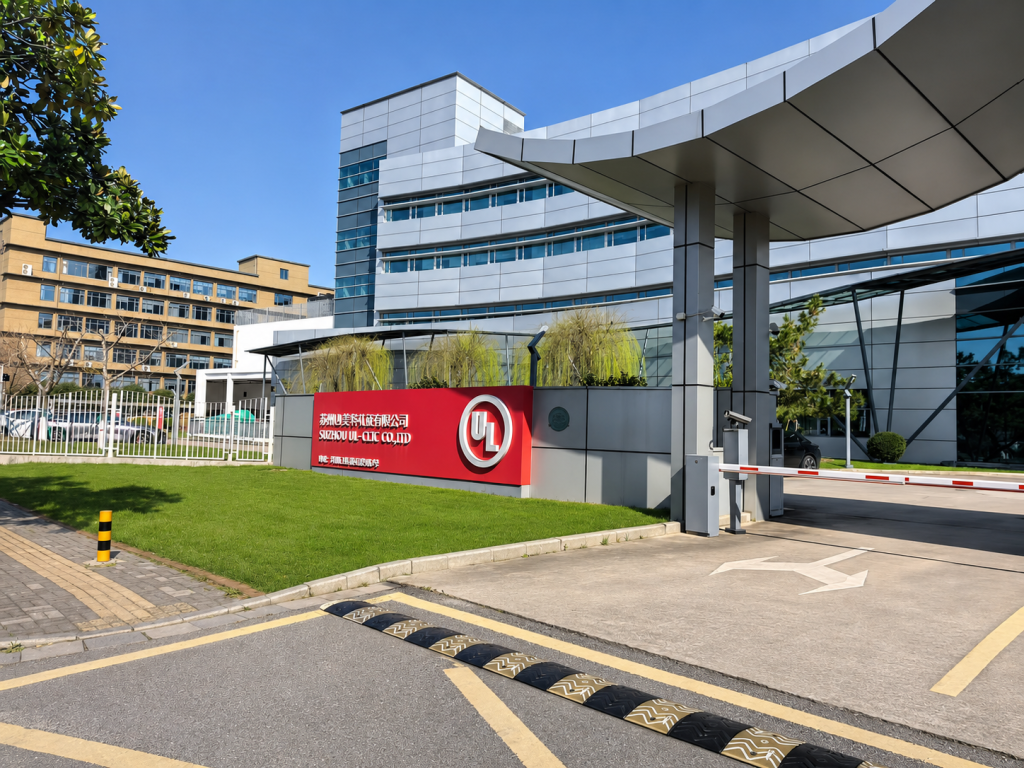 KingPo Delivers Customized ip testing equipment to UL Suzhou Laboratory for IP Waterproof Testing 1 Exterior view of UL Suzhou Laboratory where KingPo delivered a customized rain test room for IP waterproof testing