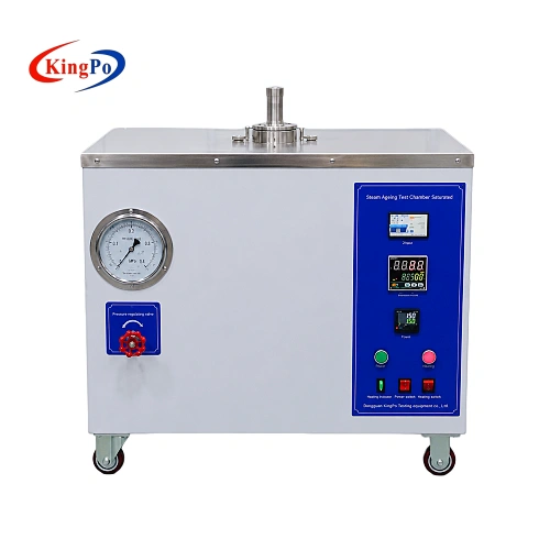 IEC 60335-1 oxygen bomb aging test chamber with pressure gauge and digital control panel