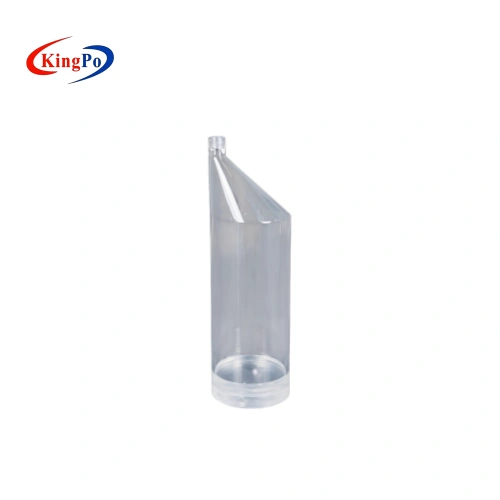 IEC 60335-2-6 Figure 106 Spillage Solution Bottle used for cooking appliance spillage testing, shown in an upright laboratory display view.