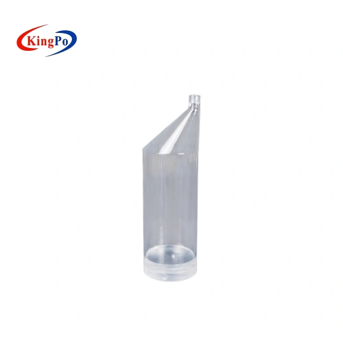 Other side view of the IEC 60335-2-6 Figure 106 Spillage Solution Bottle used for cooking appliance spillage testing.