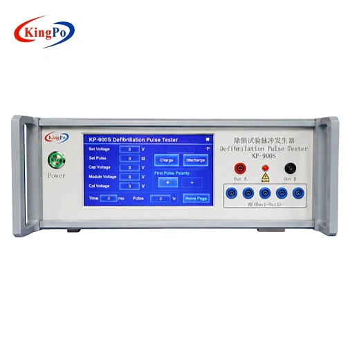 IEC 60601-2-31 defibrillation protection test pulse generator KP-900S front view