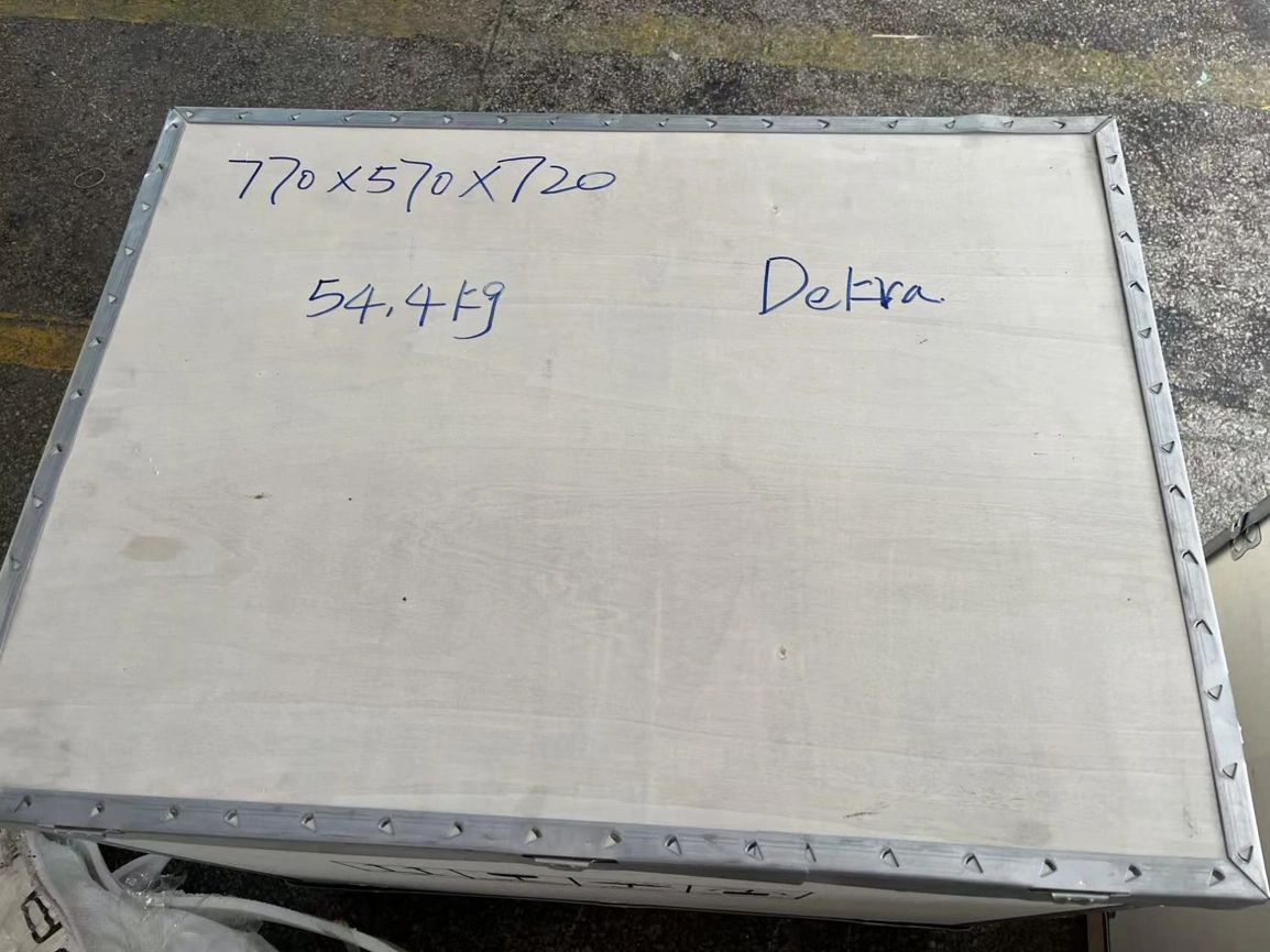 KingPo KP-FT03-1 Needle Flame Tester Project for DEKRA Testing and Certification S.r.l. in Italy 4 Reinforced export packing case prepared for the KP-FT03-1 needle flame tester shipment.