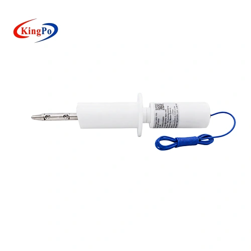 IEC 61032 Test Probe B for IP2X accessibility testing in an electrical safety laboratory