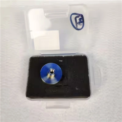 IEC 62368-1 Annex T 30 mm force application tool shown in storage case for enclosure mechanical strength testing