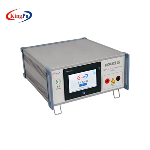 KP-1065S pulse voltage generator right front angle view for IEC 62368-1 Figure D.2 testing