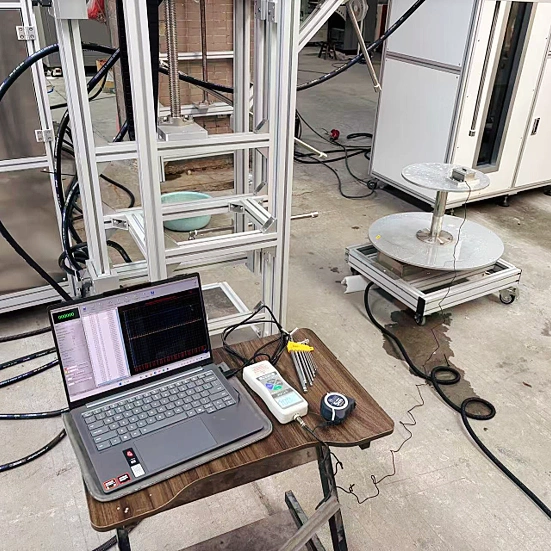 KP-9KF01 IPX9K impact force measurement unit for ISO 20653 spray force calibration lab setup
