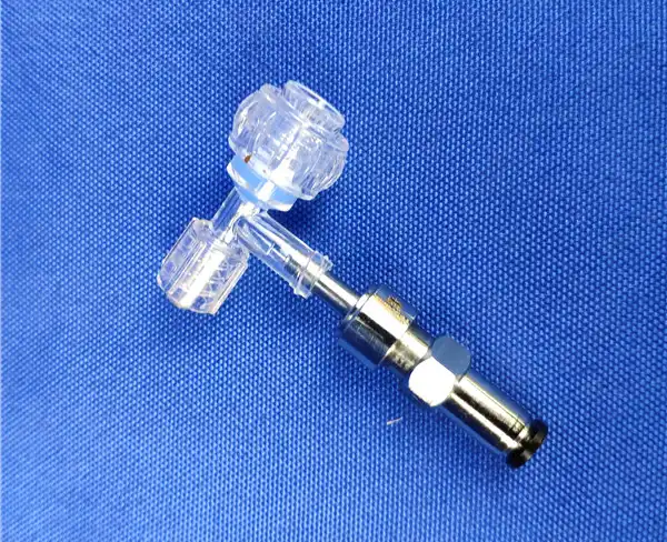 Alternate angled view of ISO 80369-7 Figure C.2 male reference Luer slip connector
