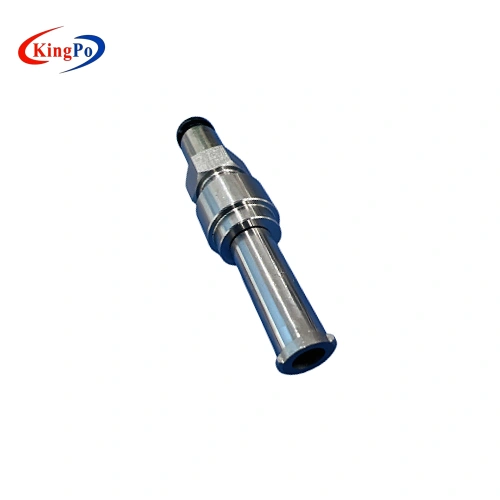 Front view of ISO 80369-7 Figure C.3 female reference connector for male Luer lock testing