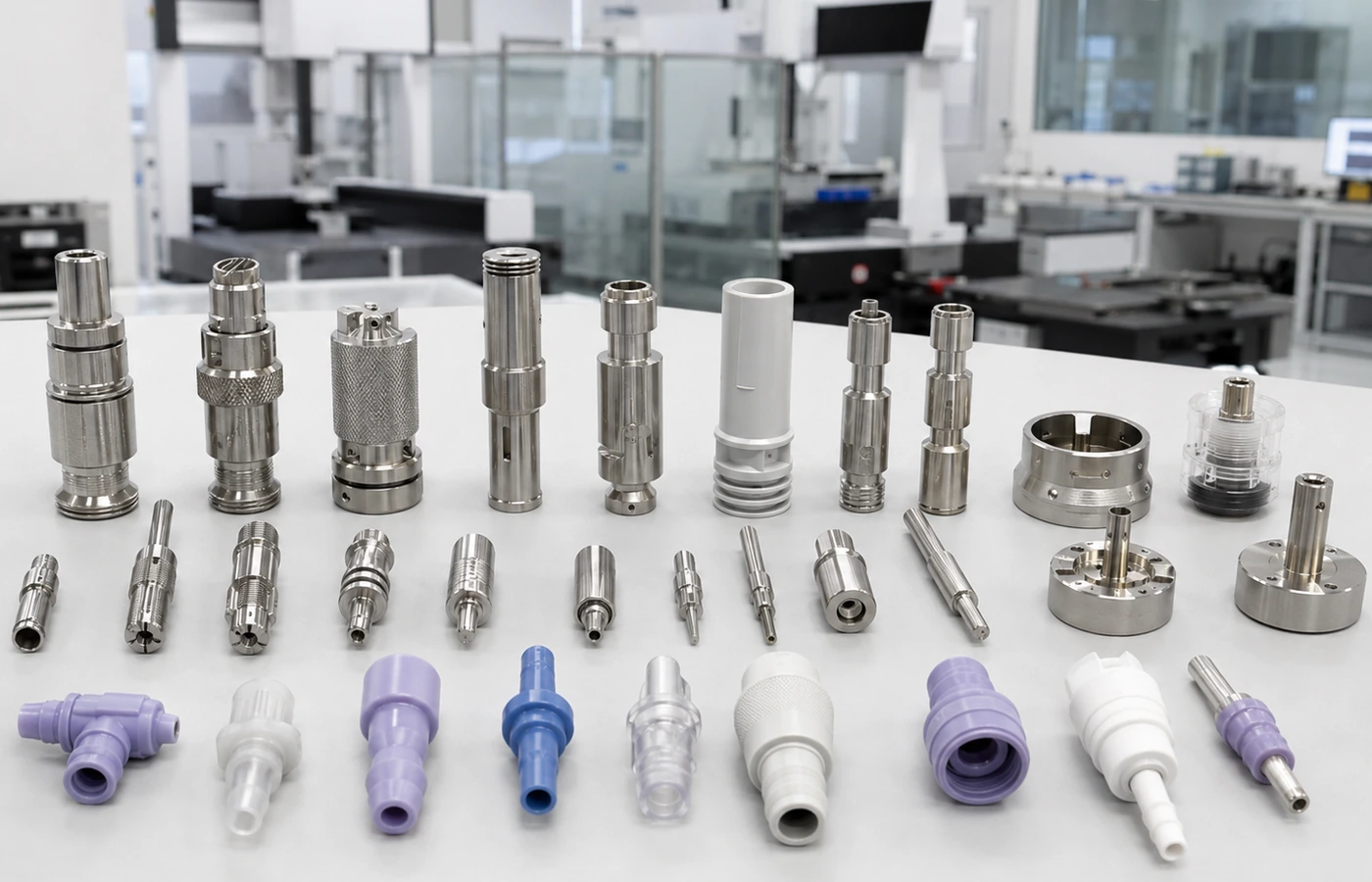 ISO 80369, ISO 5356 and ISO 18250-3 medical connector gauge set for calibration service