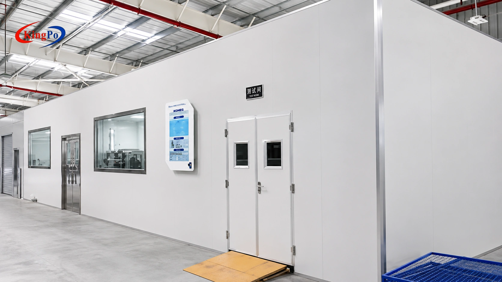 SASO 1858 electric water heater test laboratory installed in an industrial laboratory environment