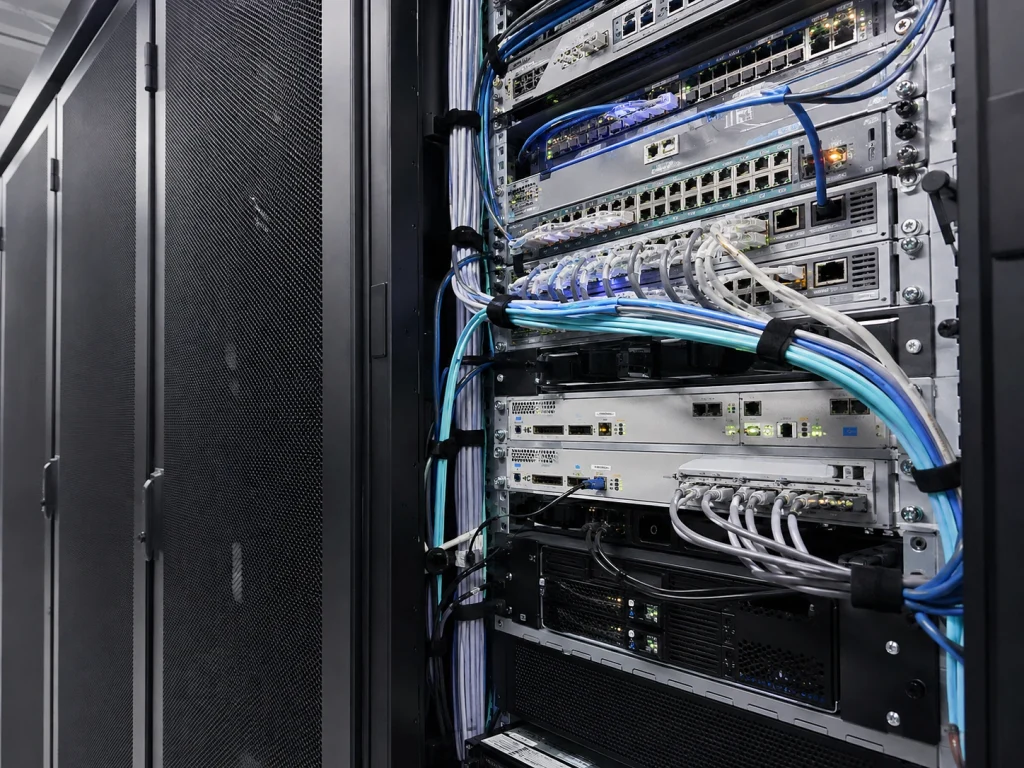 Australia and New Zealand Adopt IEC 62368-1 Edition 4: What Manufacturers Need to Know 3 Data center server and network racks representing ICT equipment evaluated to IEC 62368-1 Edition 4