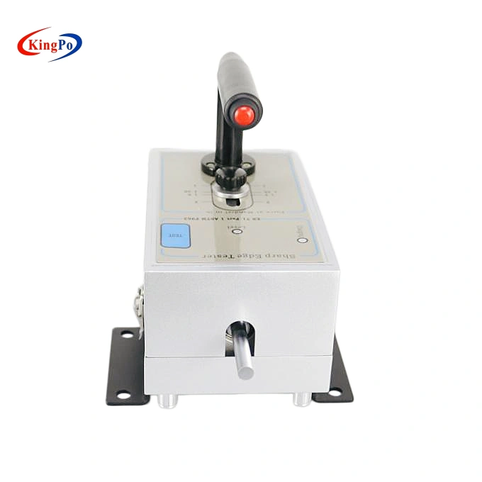 Front structure view of KINGPO Sharp Edge Tester for UL 3300 robot safety testing