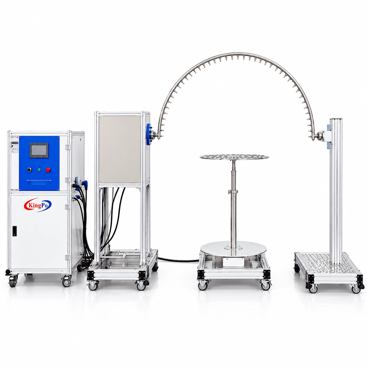 KingPo IP testing equipment for IEC 60529 waterproof and ingress protection tests