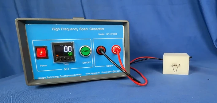KINGPO KP-HF3506 High Frequency Spark Generator with external spark electrode fixture for IEC 60335-2-6 testing