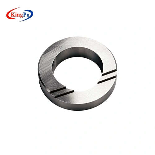 KINGPO KP-10651R ISO 10651-4 32 mm ring gauge with internal measuring surface and machined reference steps for bag refill valve cone inspection