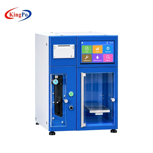 Laboratory liquid particle analyzer for particulate matter testing of implantable medical device components according to ISO 14708-7:2019 Clause 14.2.